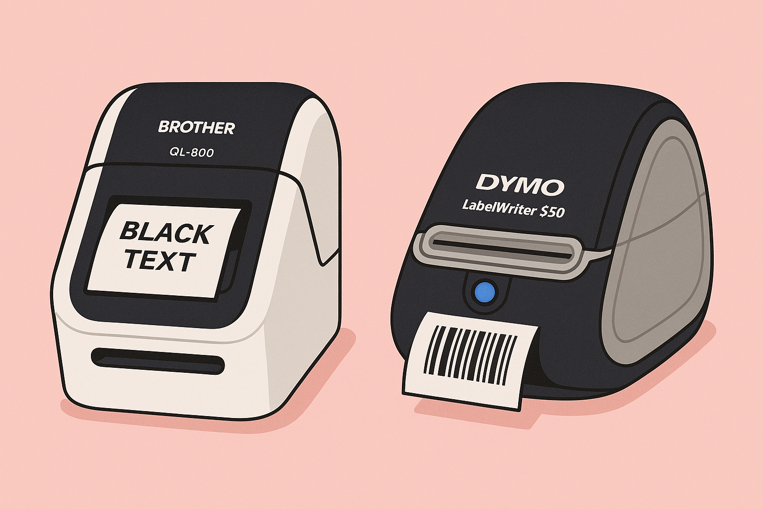 Brother QL-800 – det smarta alternativet till Dymo LabelWriter 550