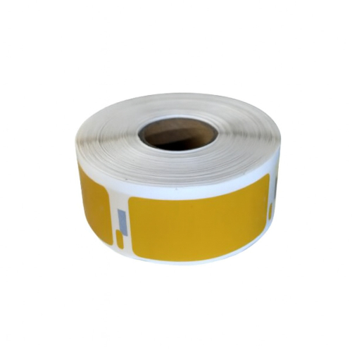 Dymo 11352 kompatibla etiketter guld, 25 x 54mm, 500 etiketter