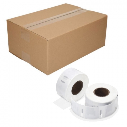 10 rullar Kompatibla Dymo 11353 avtagbara etiketter, 13 x 25mm, 1000 etiketter