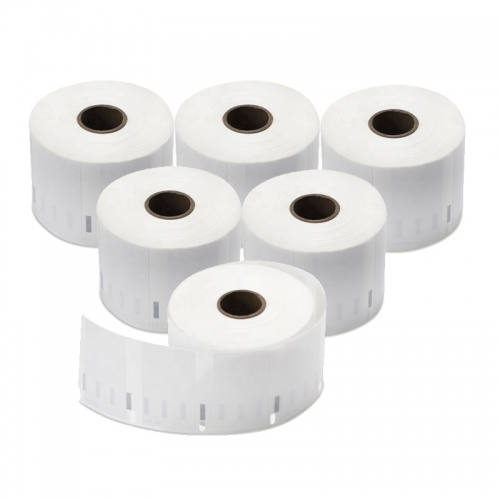 Kompatibla Dymo 2093094 avtagbara etiketter, 57 x 32mm, 6x 1000 etiketter