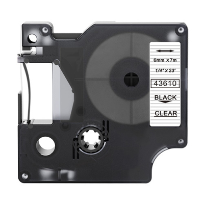 Kompatibla Dymo 43610 märkband
