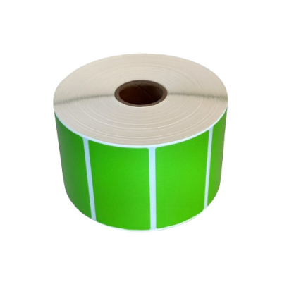 Termiska etiketter 57 x 32 grön