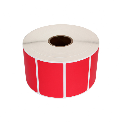 Kompatibla Zebra 57 x 32 etiketter röd