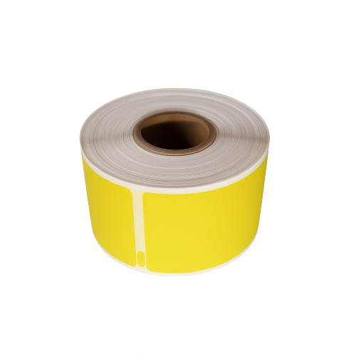 Dymo 99012 kompatibla etiketter gul, 36 x 89mm, 260 etiketter
