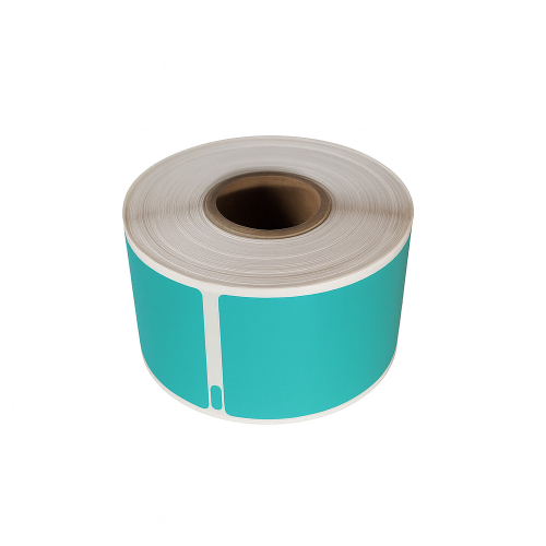 Dymo 99012 kompatibla etiketter grön, 36 x 89mm, 260 etiketter
