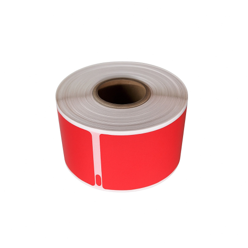 Dymo 99012 kompatibla etiketter röd, 36 x 89mm, 260 etiketter