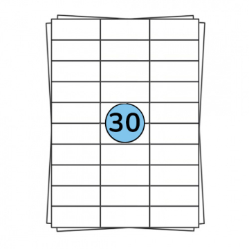 A4 etikettark