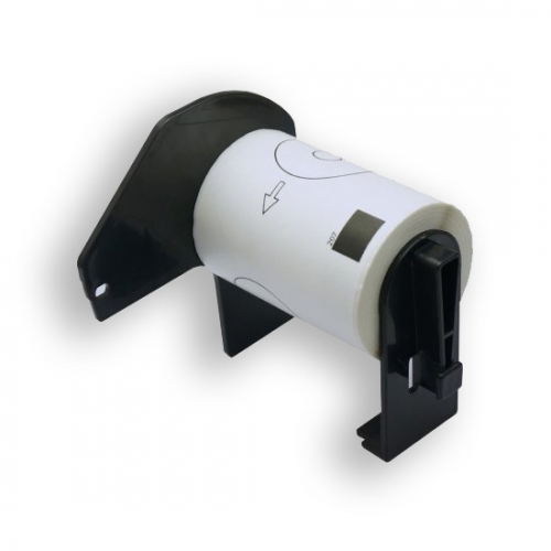 Brother DK-11207 kompatibla etiketter, Ø 58mm, 100 etiketter