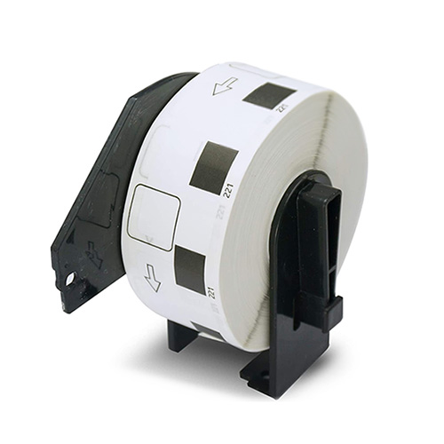 Brother DK-11221 kompatibla etiketter, 23 x 23mm, 1000 etiketter