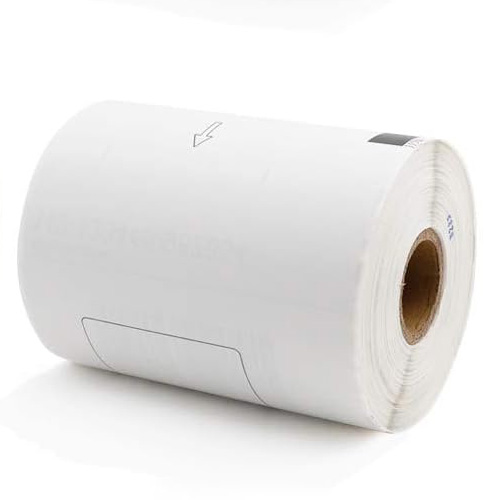 Kompatibla Brother DK-11241 etiketter utan hållare, 102 x 152mm, 200 etiketter