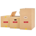 Etiketter Fragile handle with care - 120 stuks